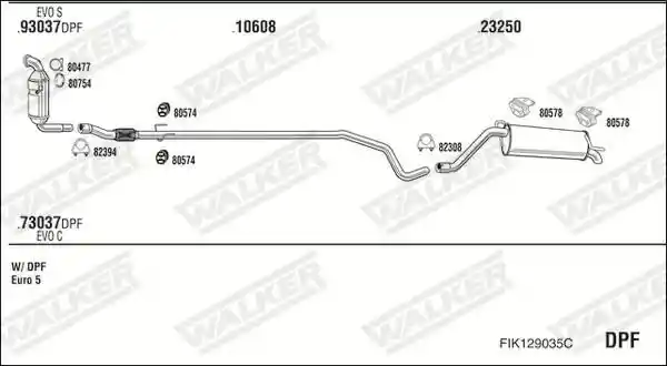WALKER FIK129035C