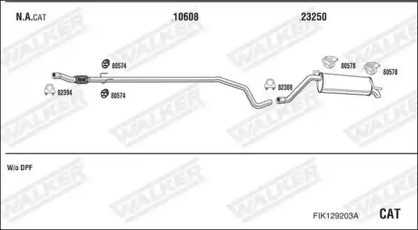 WALKER FIK129203A