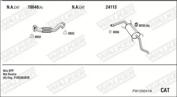 WALKER FIK129241A