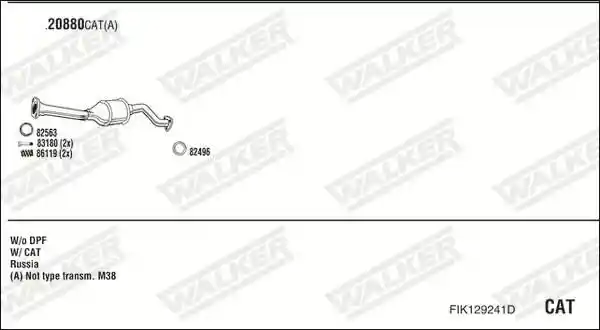 WALKER FIK129241D