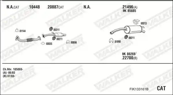 WALKER FIK133161B