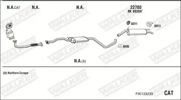 WALKER FIK133239