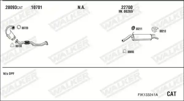 WALKER FIK133241A
