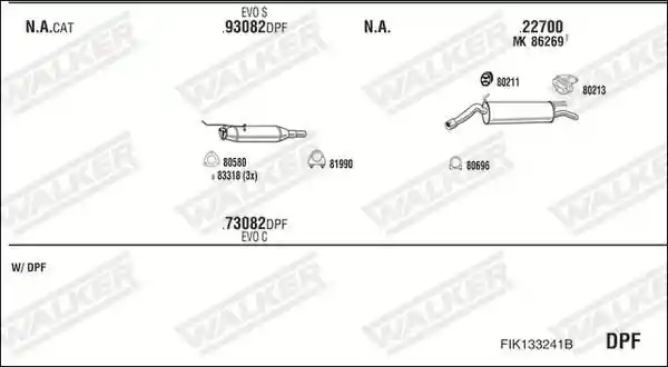 WALKER FIK133241B
