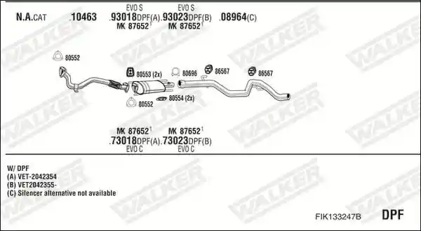 WALKER FIK133247B