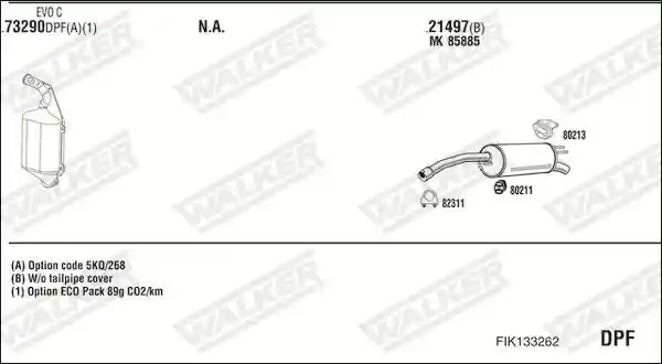 WALKER FIK133262