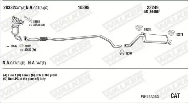 WALKER FIK133263