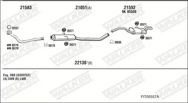 WALKER FIT05557A