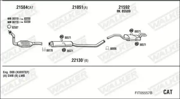 WALKER FIT05557B