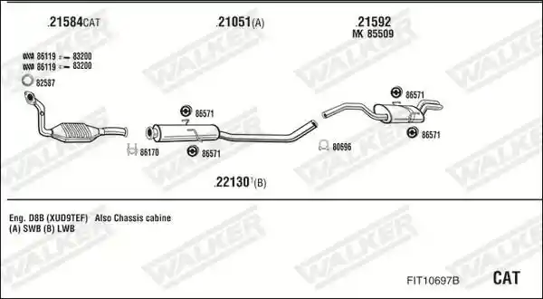 WALKER FIT10697B