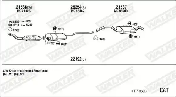 WALKER FIT10698