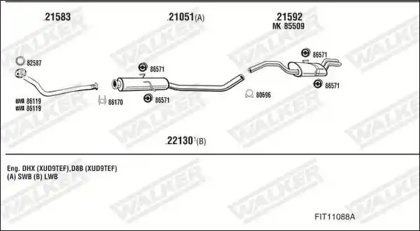 WALKER FIT11088A