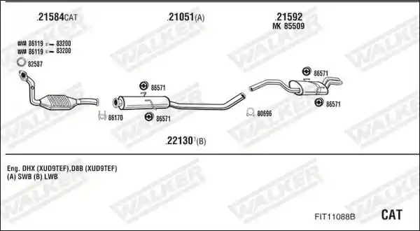 WALKER FIT11088B