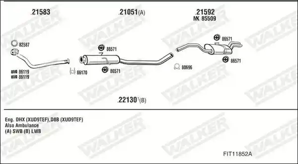WALKER FIT11852A