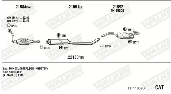 WALKER FIT11852B