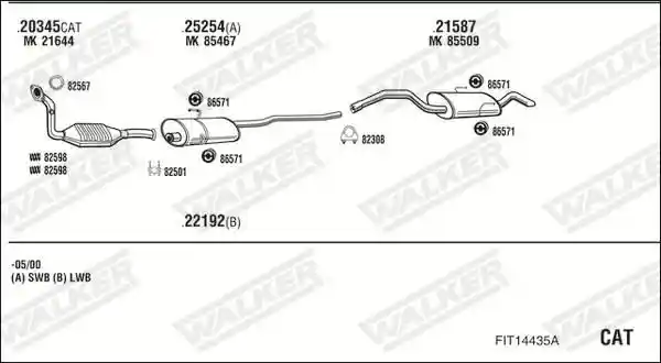 WALKER FIT14435A
