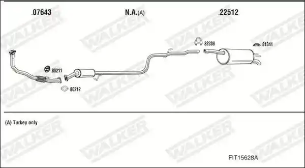 WALKER FIT15628A