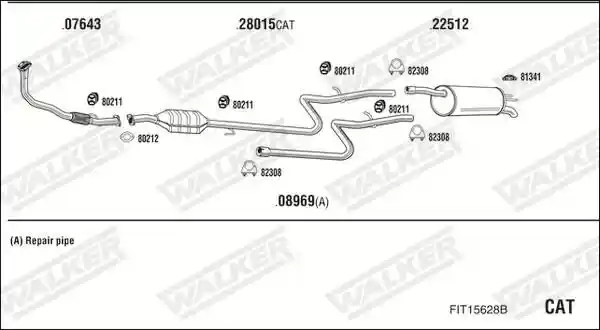 WALKER FIT15628B