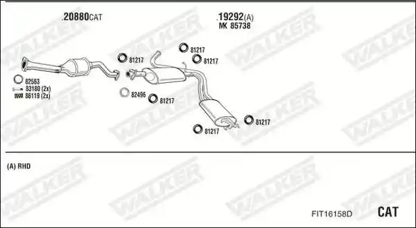 WALKER FIT16158D