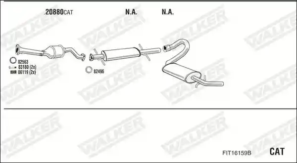 WALKER FIT16159B
