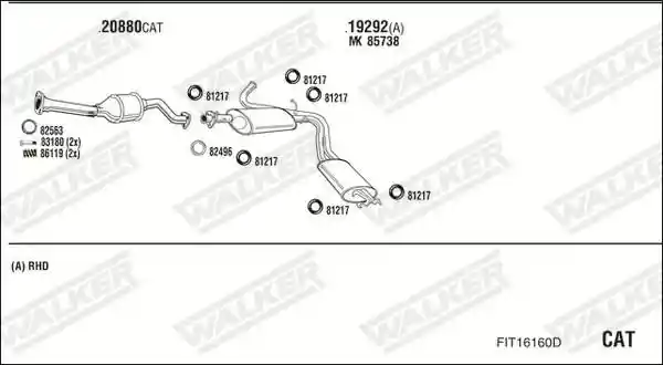 WALKER FIT16160D