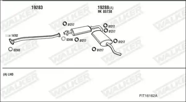 WALKER FIT16162A
