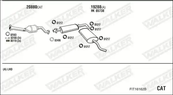 WALKER FIT16162B