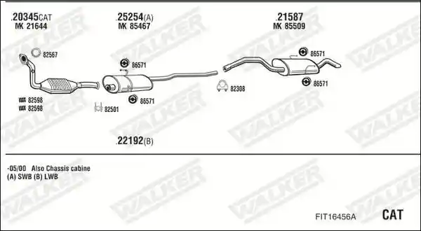 WALKER FIT16456A