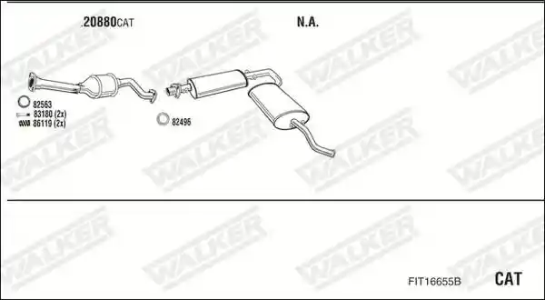 WALKER FIT16655B