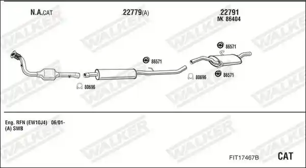 WALKER FIT17467B