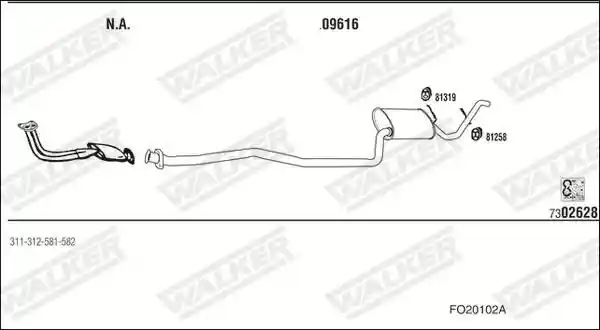 WALKER FO20102A