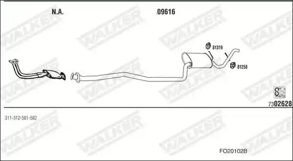 WALKER FO20102B