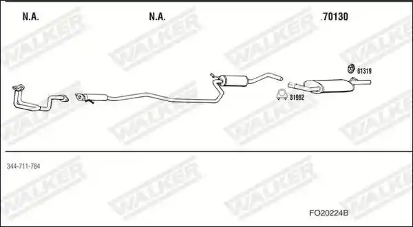 WALKER FO20224B