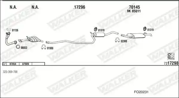 WALKER FO20231