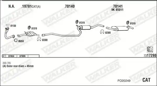 WALKER FO20249
