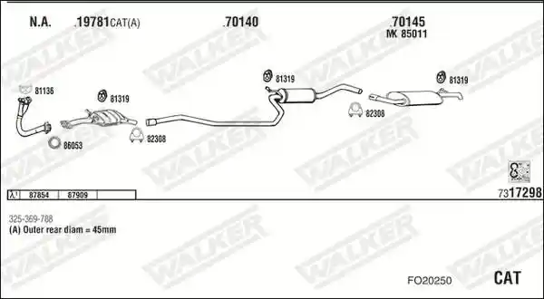 WALKER FO20250