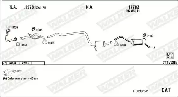 WALKER FO20252