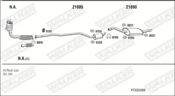 WALKER FO20288