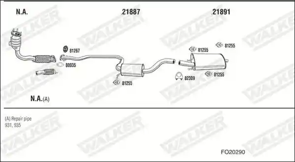 WALKER FO20290