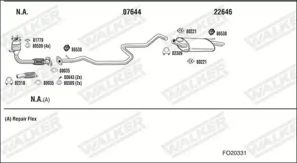 WALKER FO20331