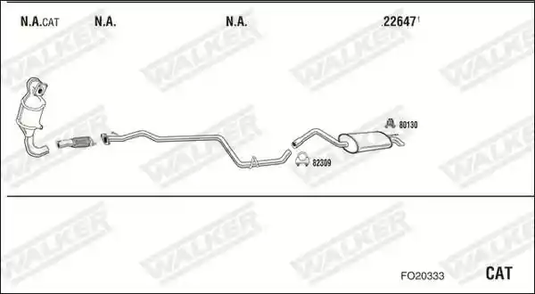 WALKER FO20333