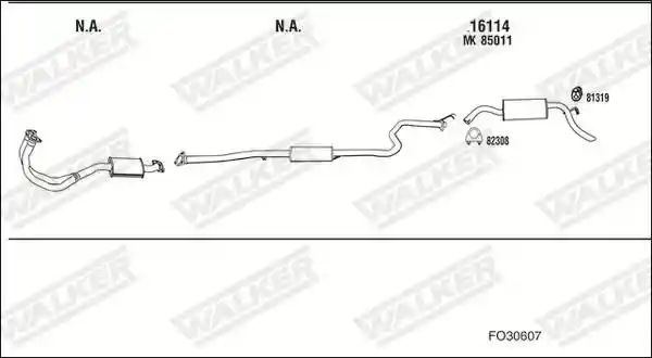 WALKER FO30607