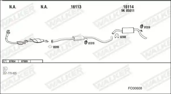 WALKER FO30608
