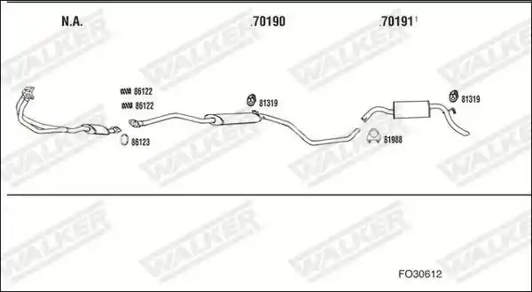 WALKER FO30612