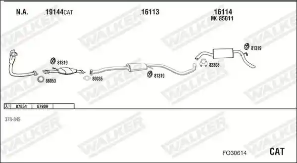 WALKER FO30614