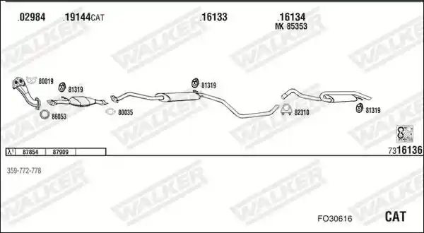 WALKER FO30616