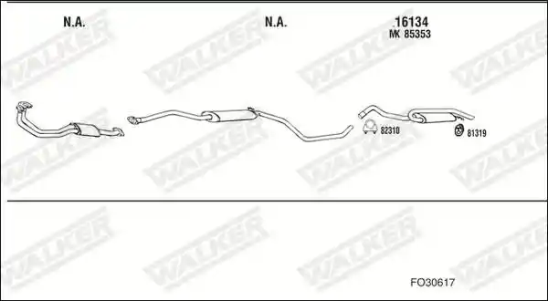 WALKER FO30617