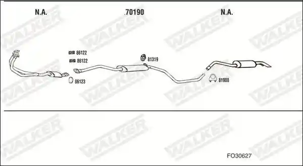 WALKER FO30627