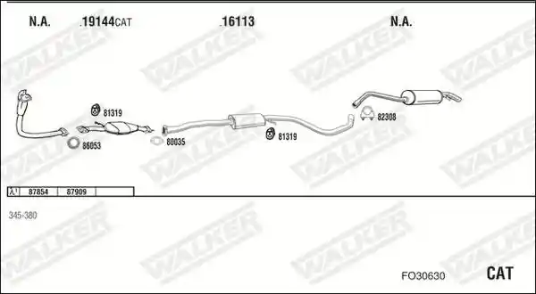 WALKER FO30630
