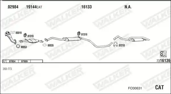 WALKER FO30631